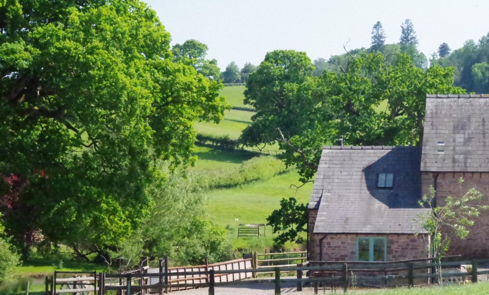 Oaklands Cottage On A Rural Farm Dingestow Exterior foto